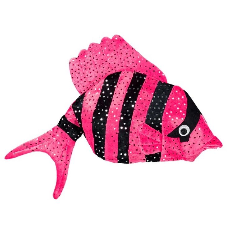 Czapka, ryba, różowa