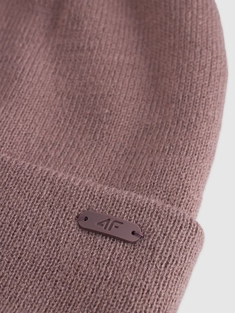 Czapka, unisex, brązowa, 4F