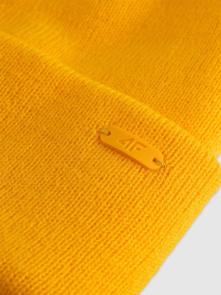 Czapka, unisex, żółta, 4F