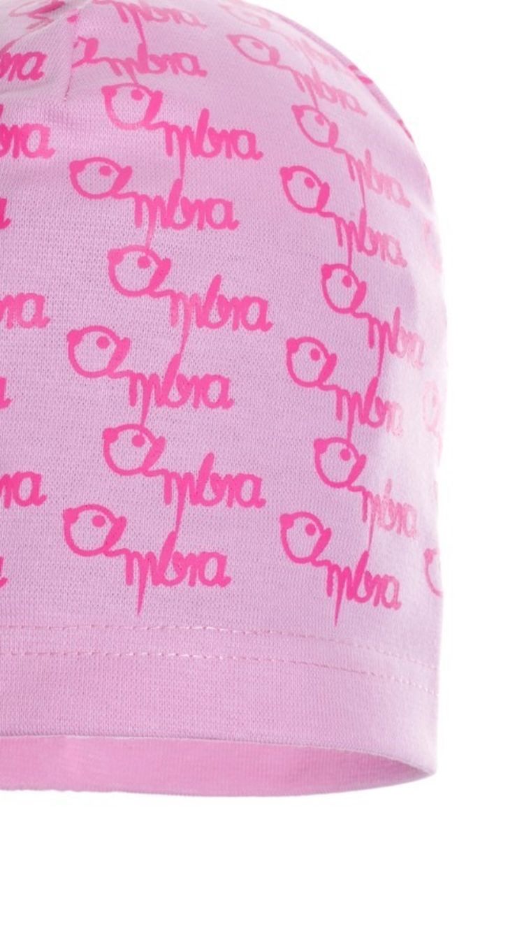 Czapka wiosenna dziewczęca, różowa, Ambra