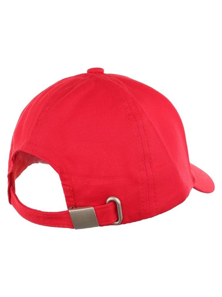 Czapka z daszkiem chłopięca, czerwona, Ambra