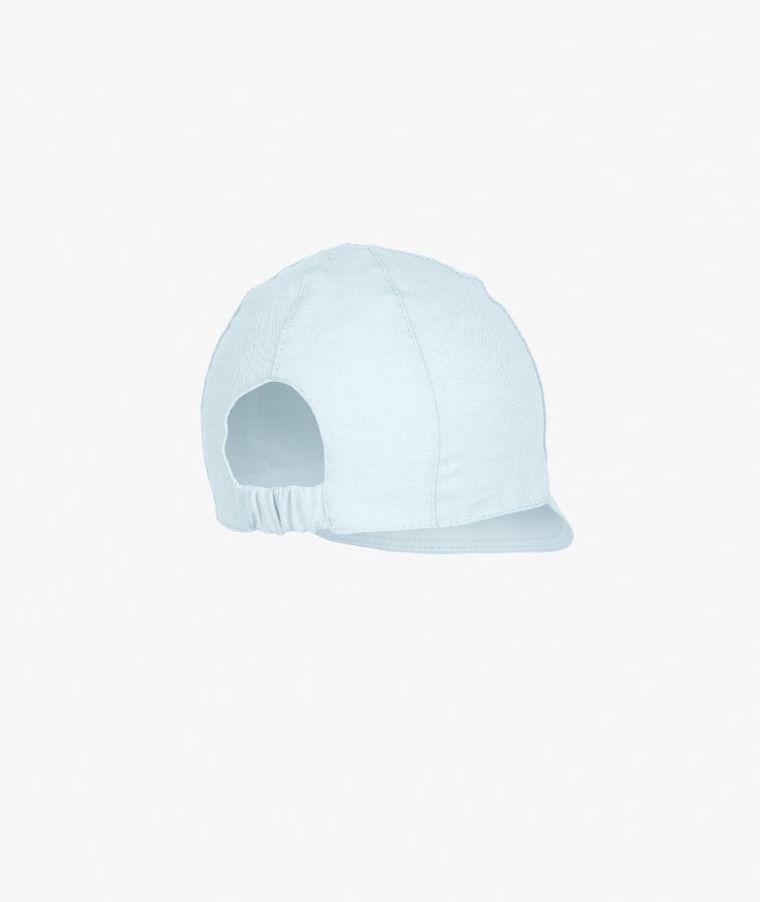 Czapka z daszkiem chłopięca, niebieska, Iltom