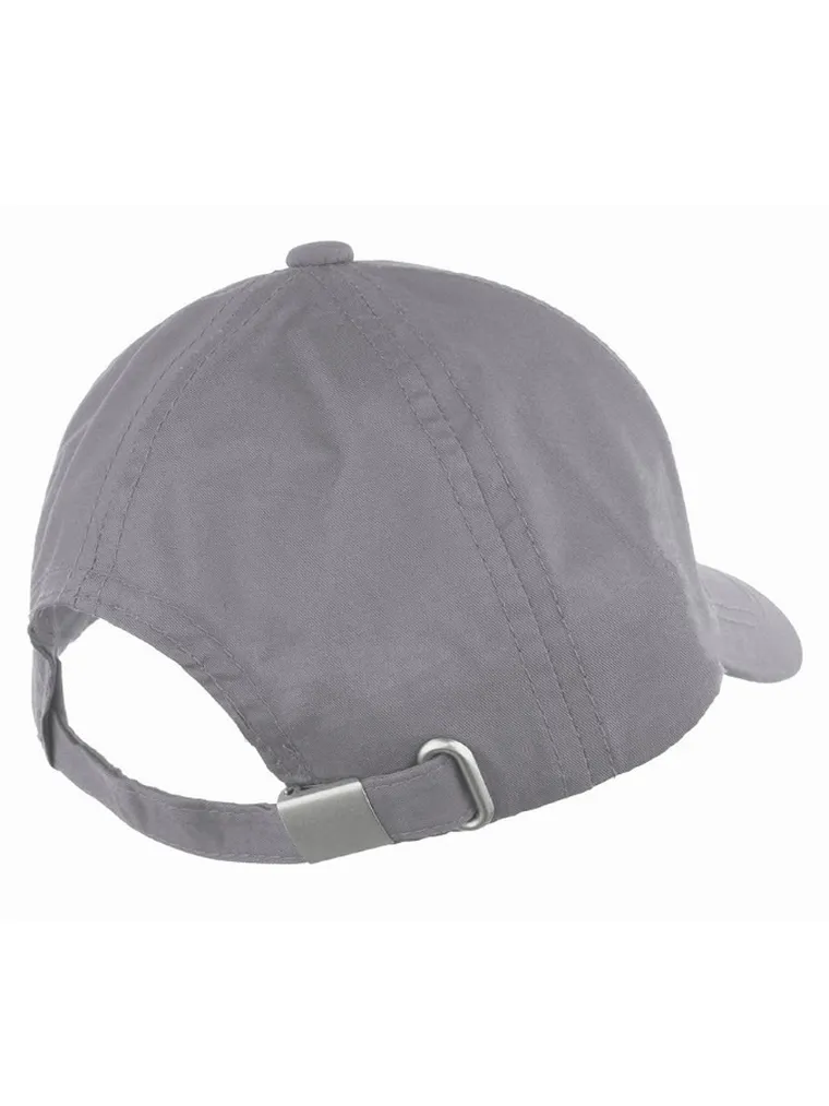 Czapka z daszkiem chłopięca, szara, Ambra