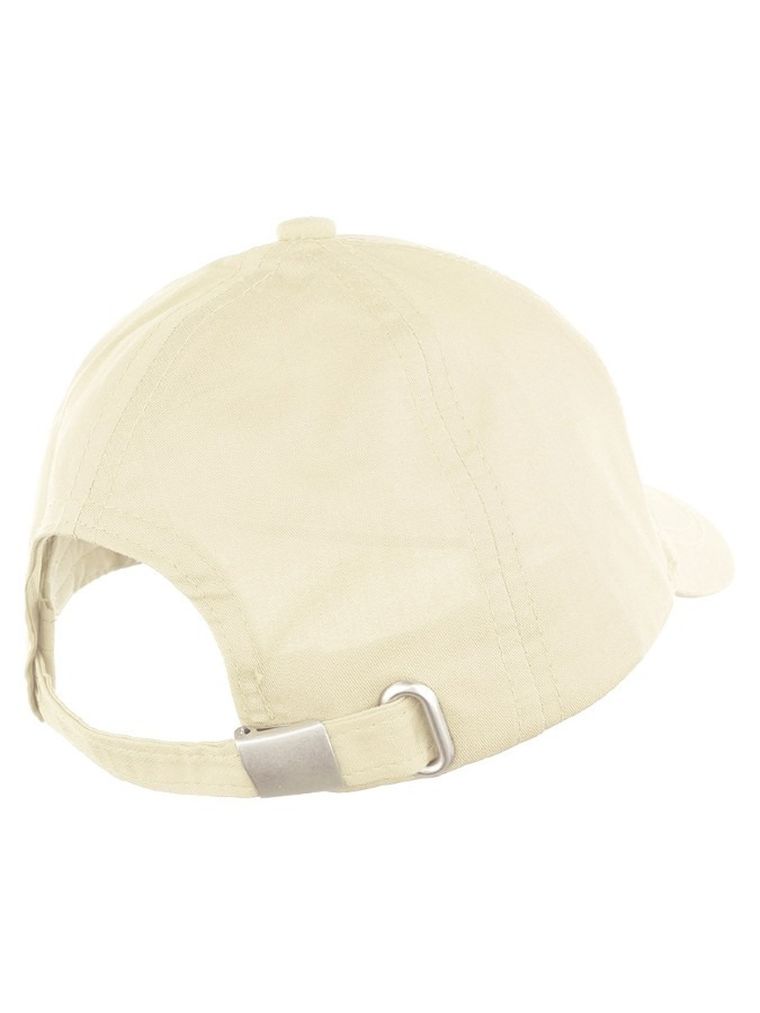 Czapka z daszkiem dziewczęca, ecru, Ambra