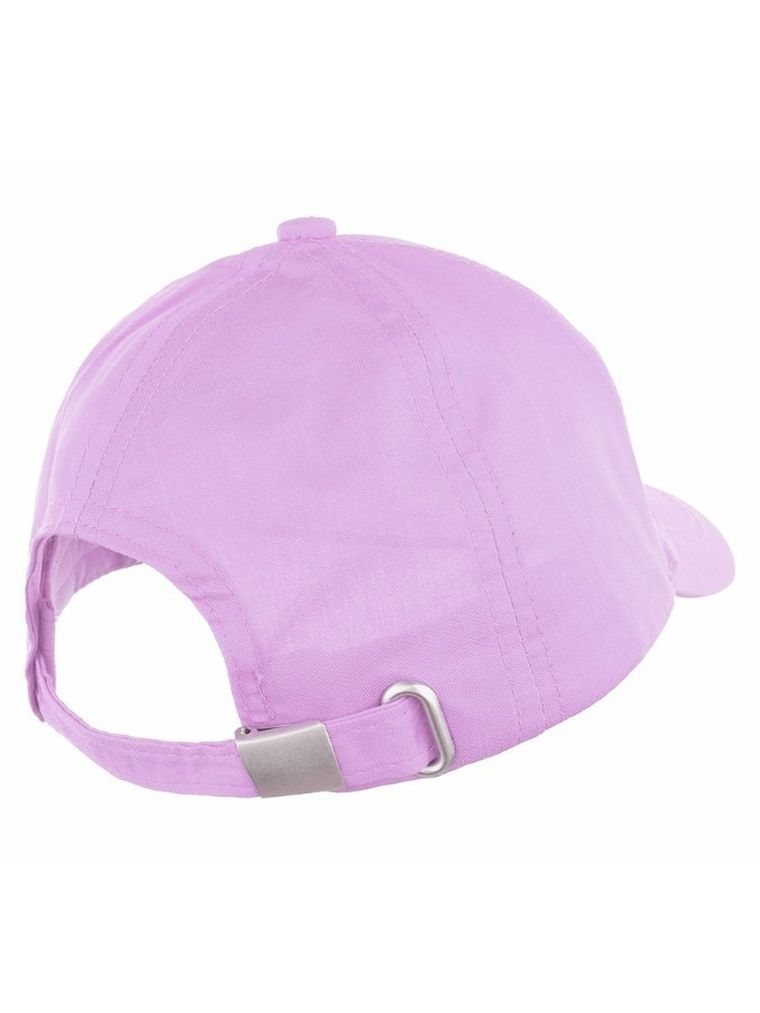 Czapka z daszkiem dziewczęca, jasnofioletowa, Ambra