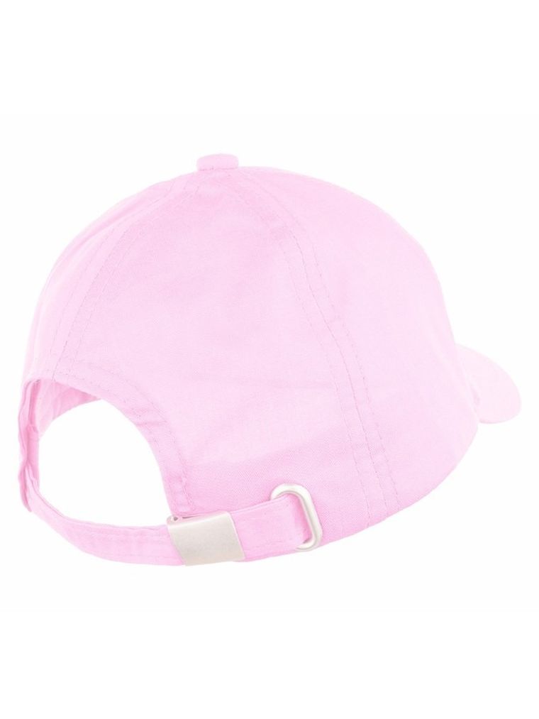 Czapka z daszkiem dziewczęca, jasnoróżowa, Ambra