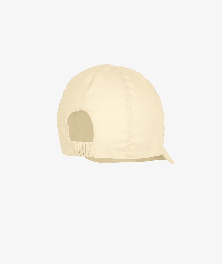 Czapka z daszkiem dziewczęca, żółta, Iltom