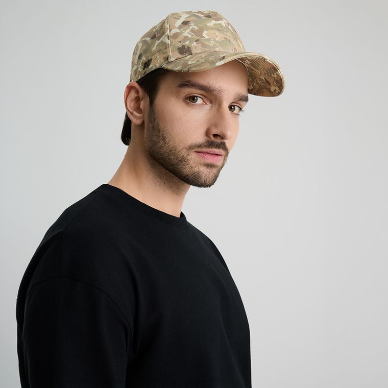 Czapka z daszkiem moro unisex NOWEAR