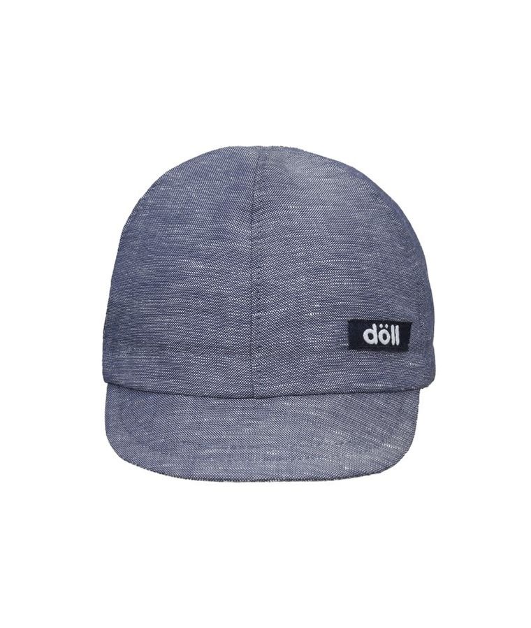 Czapka z daszkiem niemowlęca, niebieska, Döll