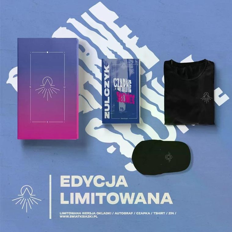 Czarne słońce + koszulka damska XS