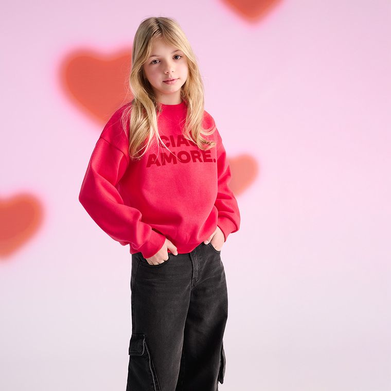 Czarne spodnie jeansowe cargo wide Cool Club