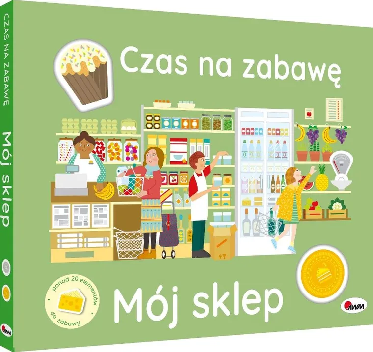 Czas na zabawę. Mój sklep (wyjmowane elementy)