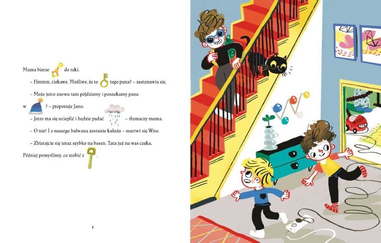 Czerwona czapka. Jano i Wito uczą mówić cz