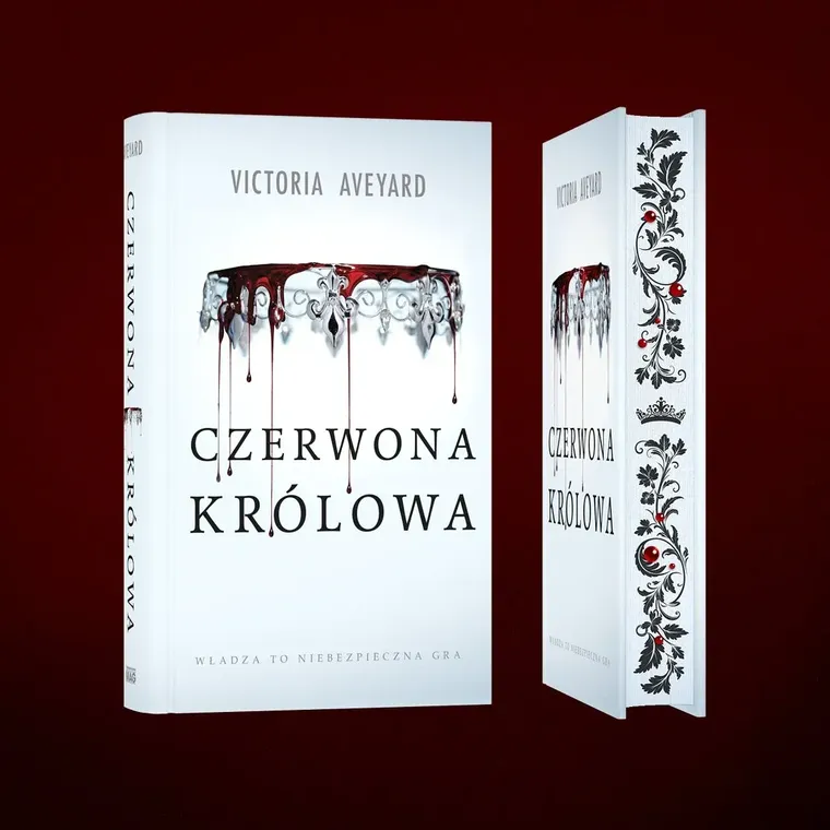 Czerwona Królowa. Tom 1 (ilustrowane brzegi)
