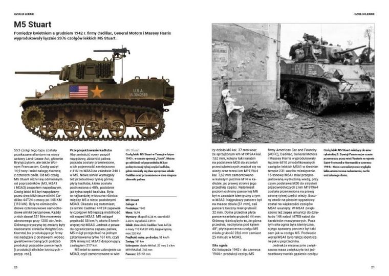 Czołgi i pojazdy opancerzone USA II wojny światowej