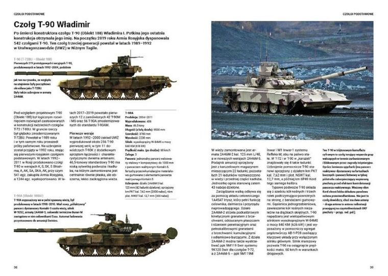 Czołgi i wozy opancerzone Rosji od 1990 do dzisiaj