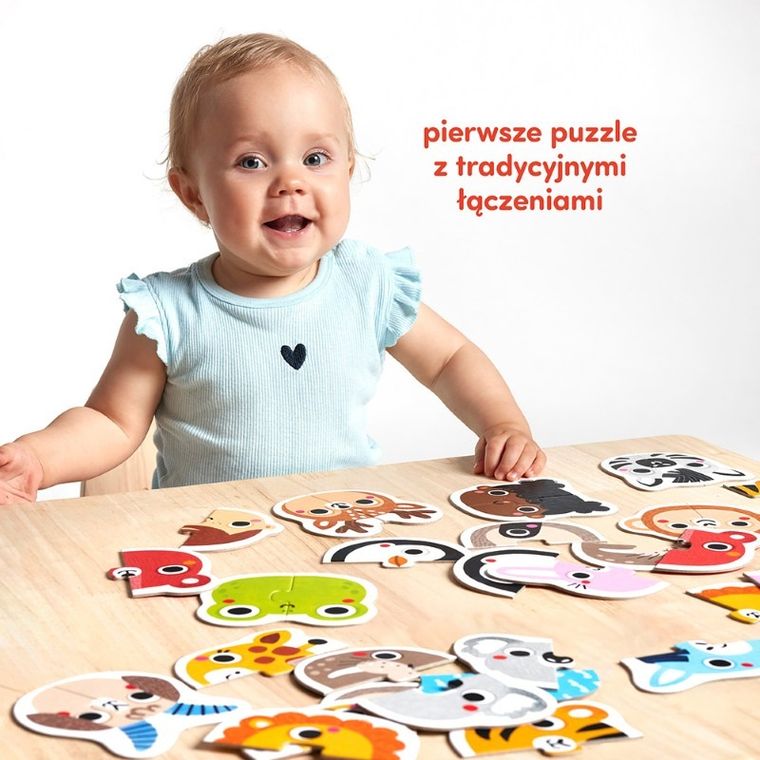CzuCzu, Buzie dla dzieci, pierwsze puzzle, 15m+