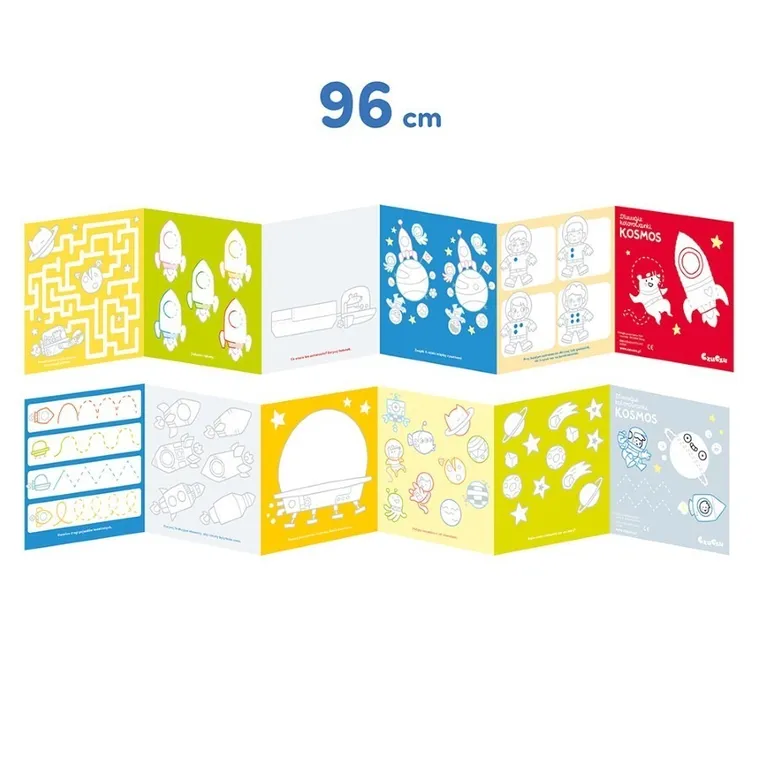 CzuCzu, Dłuuugie kolorowanki, Kosmos