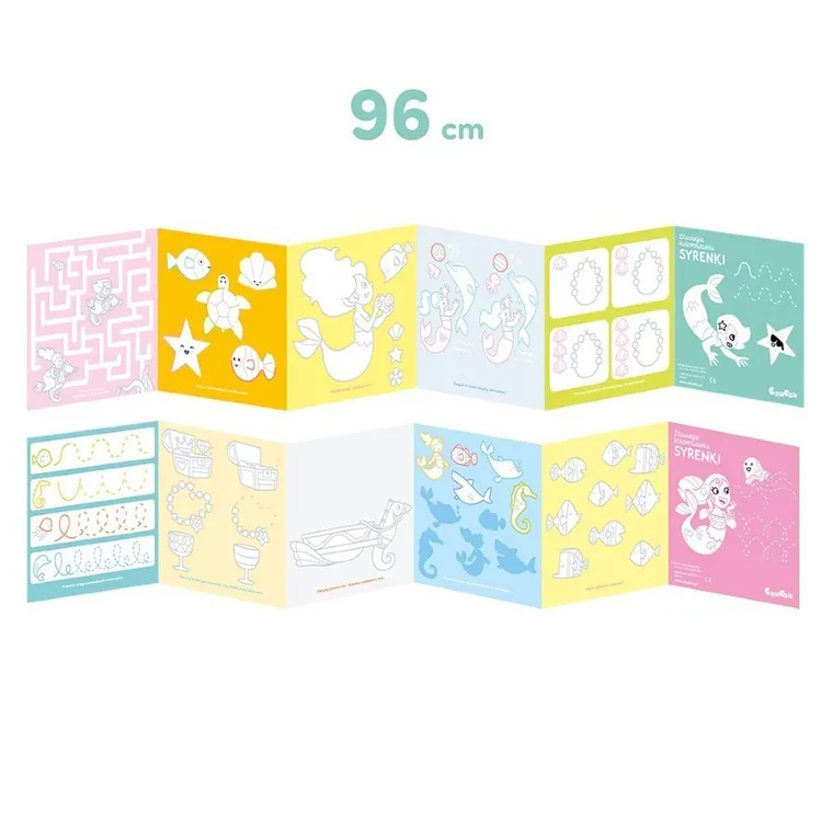 CzuCzu, Dłuuugie kolorowanki, Syrenki