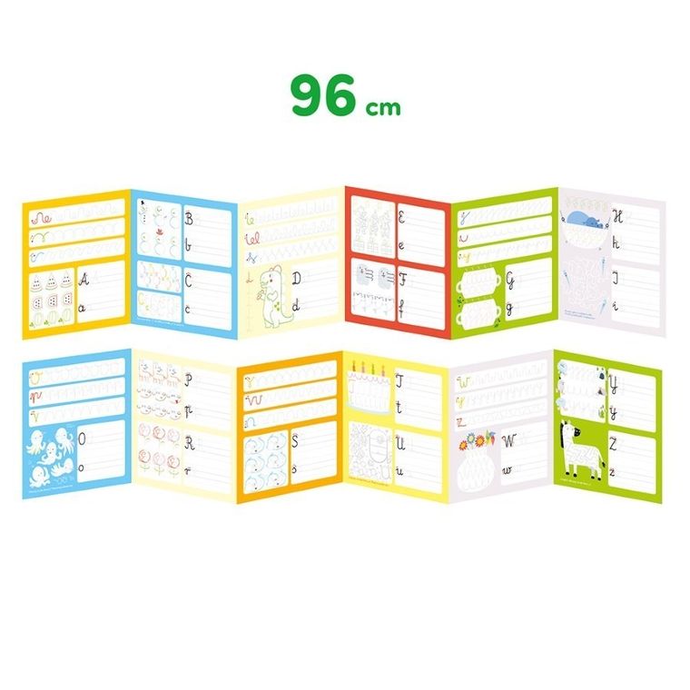 CzuCzu, Dłuuugie rysowanki, Piszę litery, 5+