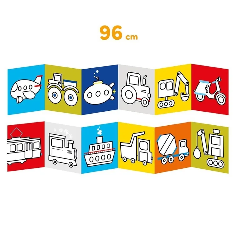 CzuCzu, Dłuuugie rysowanki, Pojazdy, 2+