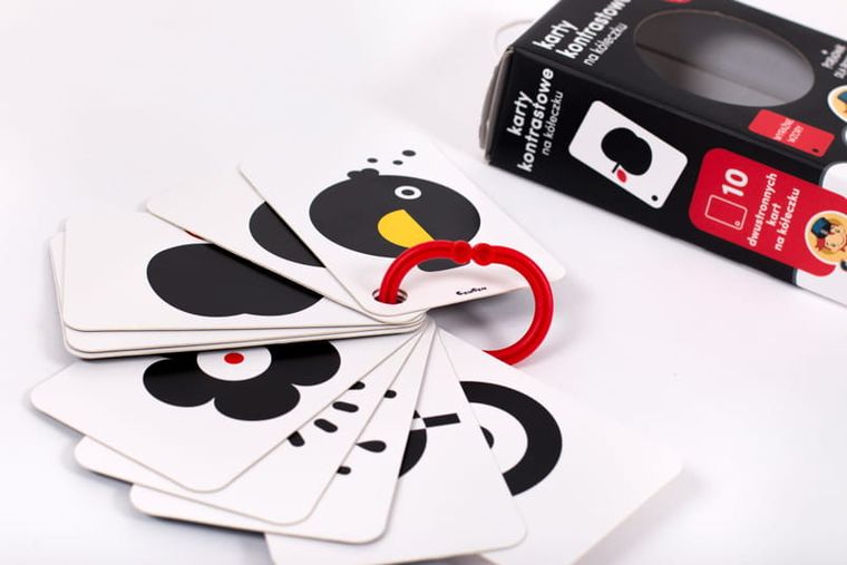 CzuCzu, Karty kontrastowe na kółeczku