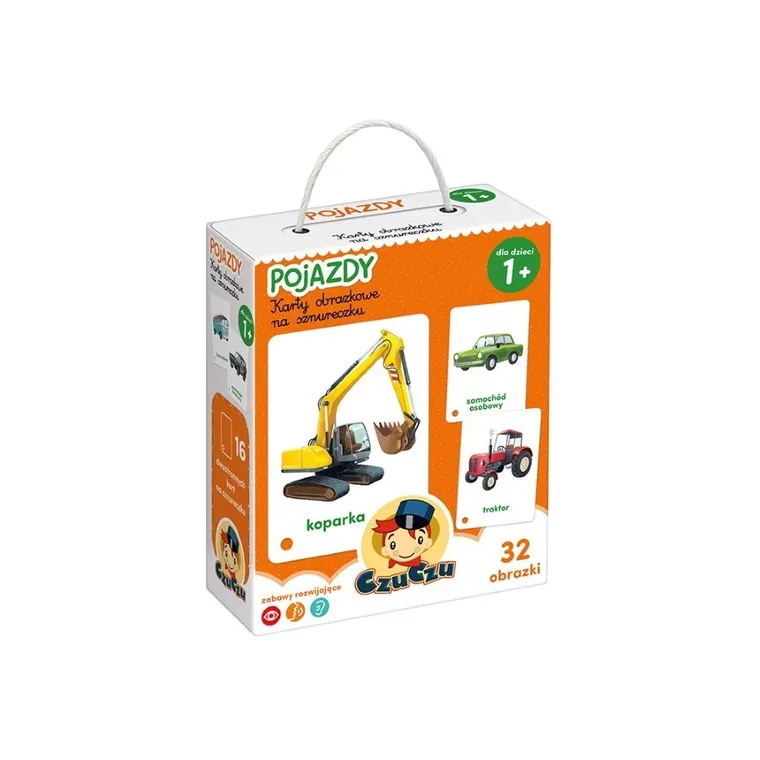 CzuCzu, Karty obrazkowe, Pojazdy