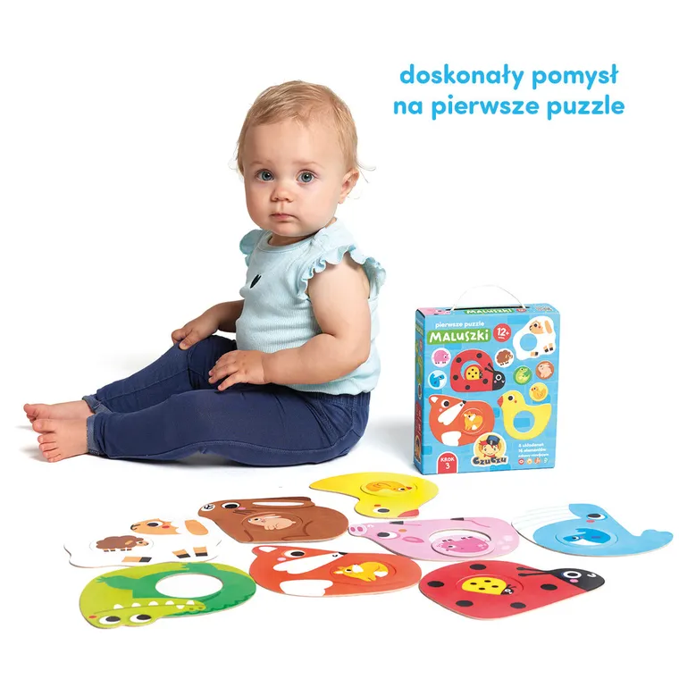 CzuCzu, Maluszki, pierwsze puzzle, 12m+