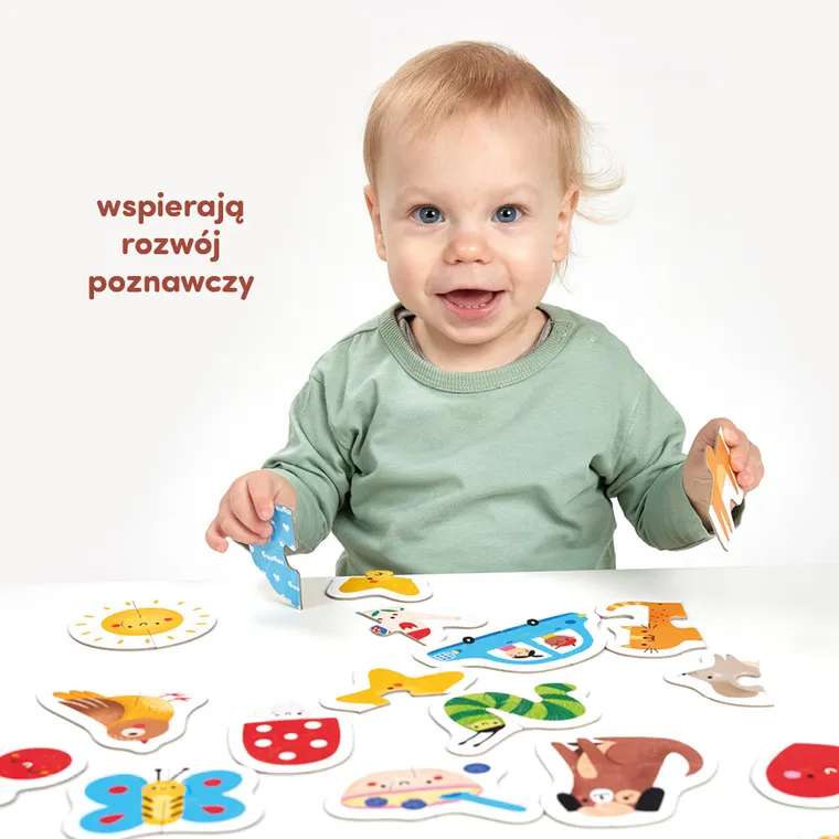 CzuCzu, Moje pierwsze puzzle, Do pary, 2 elementy, 15m+