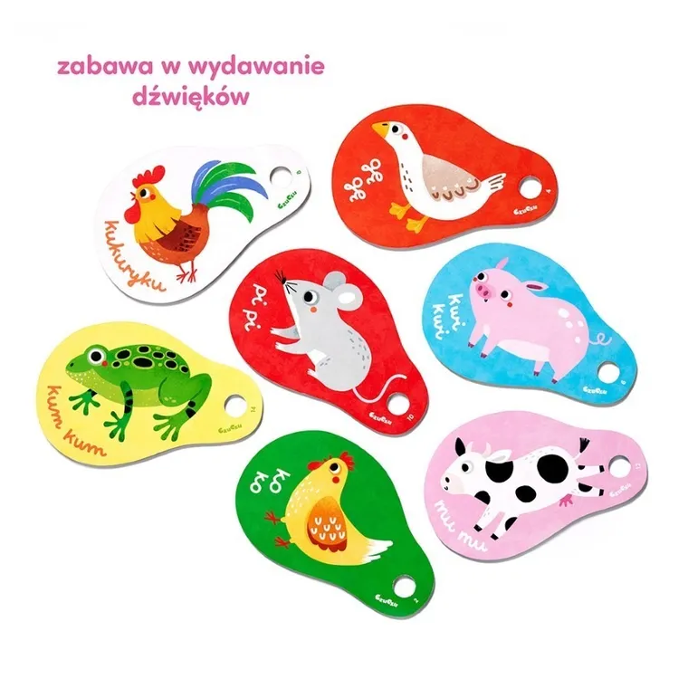 CzuCzu, Moje zwierzątka. Książeczka na kółeczku