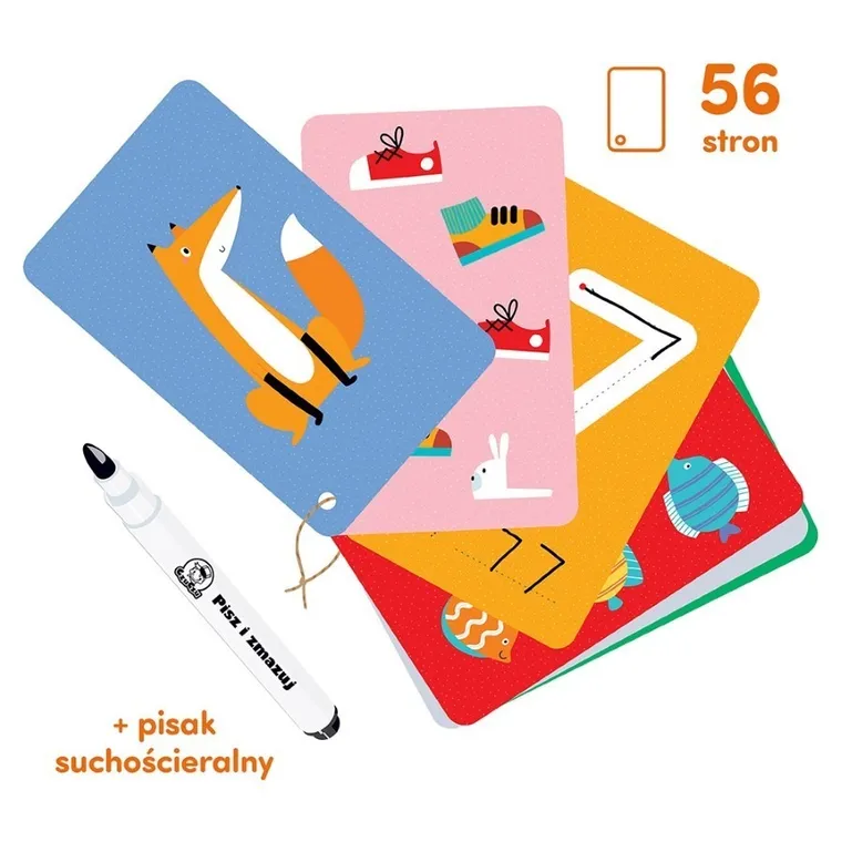 CzuCzu, Poznaję cyfry, zabawy edukacyjne z pisakiem zmazywakiem