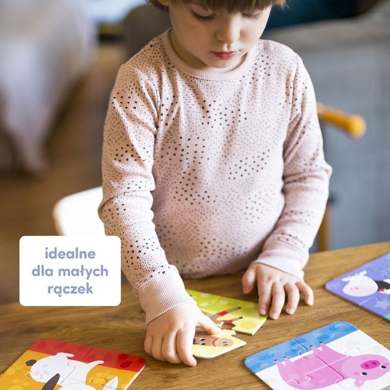 CzuCzu, Układam zwierzątka, puzzle