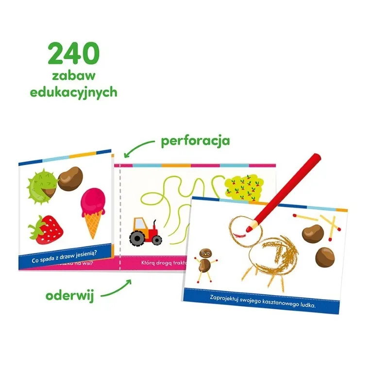 CzuCzu, Zabawy logiczne dla dzieci od 3-4 lat, książeczka