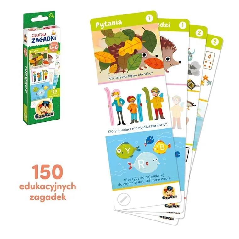CzuCzu, Zagadki dla dzieci w wieku 5-6 lat