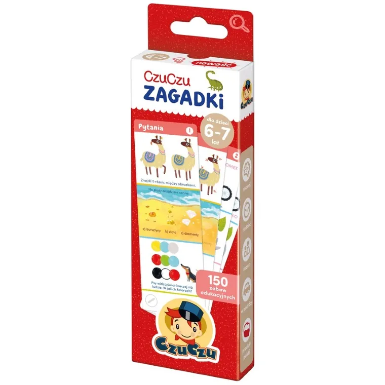 CzuCzu, Zagadki dla dzieci w wieku 6-7 lat