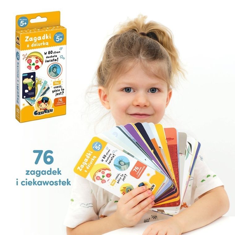 CzuCzu, Zagadki z dziurką dla dzieci