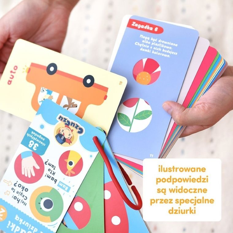 CzuCzu, Zagadki z dziurką dla dzieci