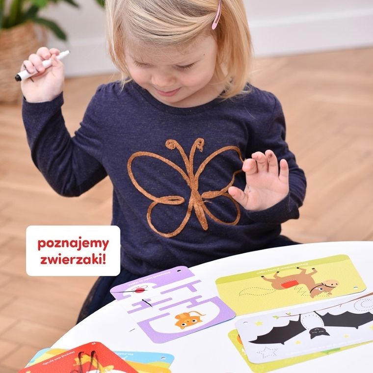 CzuCzu, Zwierzątka, zabawy kreatywne z pisakiem zmazywakiem