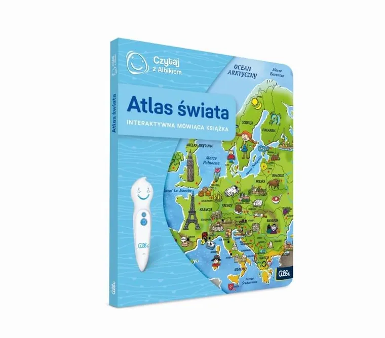 Czytaj z Albikiem. Atlas świata