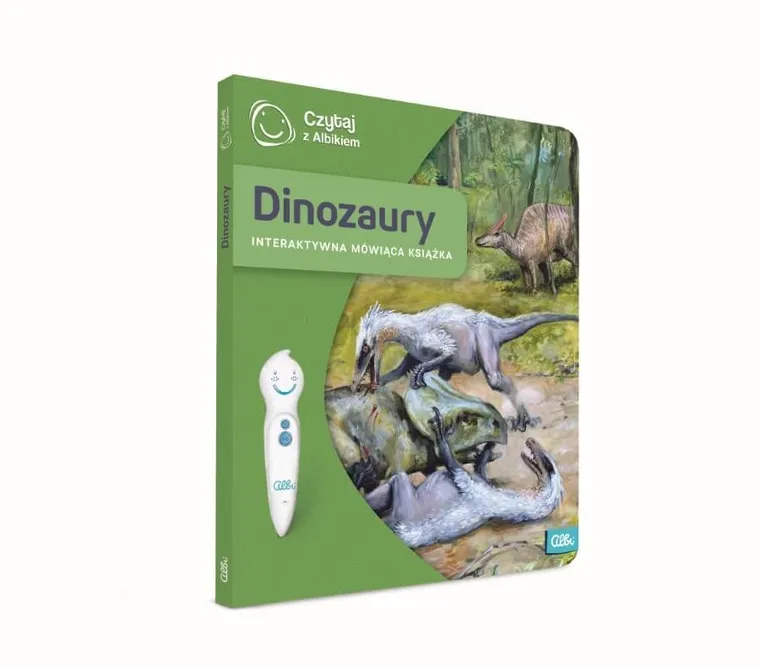 Czytaj z Albikiem. Dinozaury. Interaktywna mówiąca książka