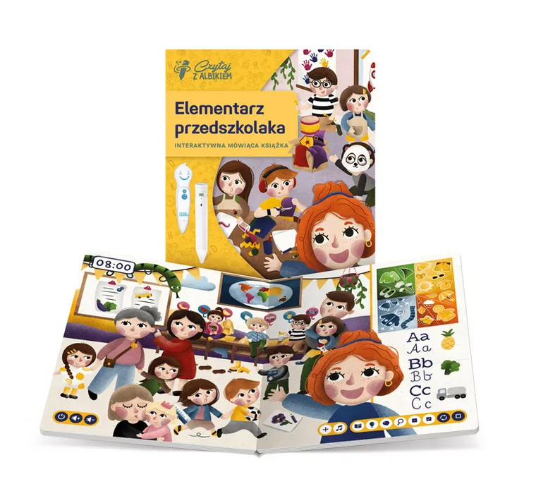 Czytaj z Albikiem. Elementarz przedszkolaka 3+
