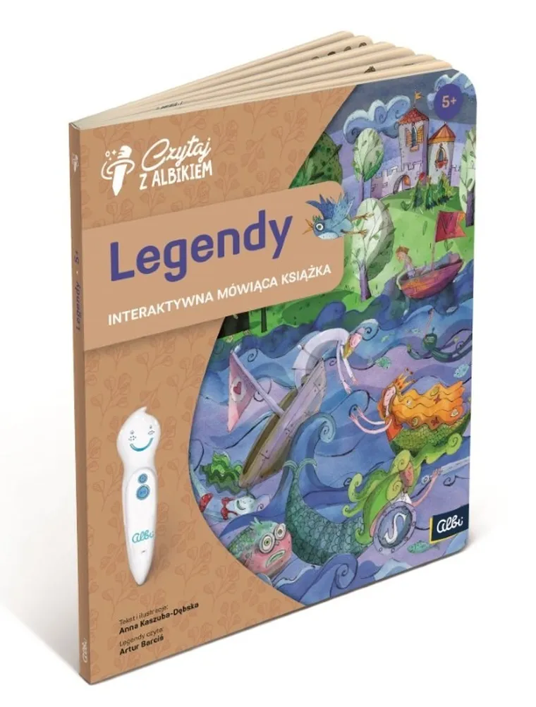Czytaj z Albikiem. Legendy. Interaktywna mówiąca książka