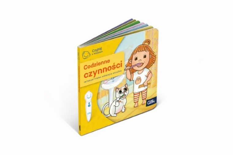 Czytaj z Albikiem. Mini książeczka. Codzienne czynności