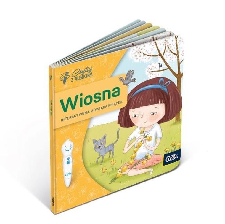 Czytaj z Albikiem. Mini książeczka. Pory roku. Wiosna. 2+