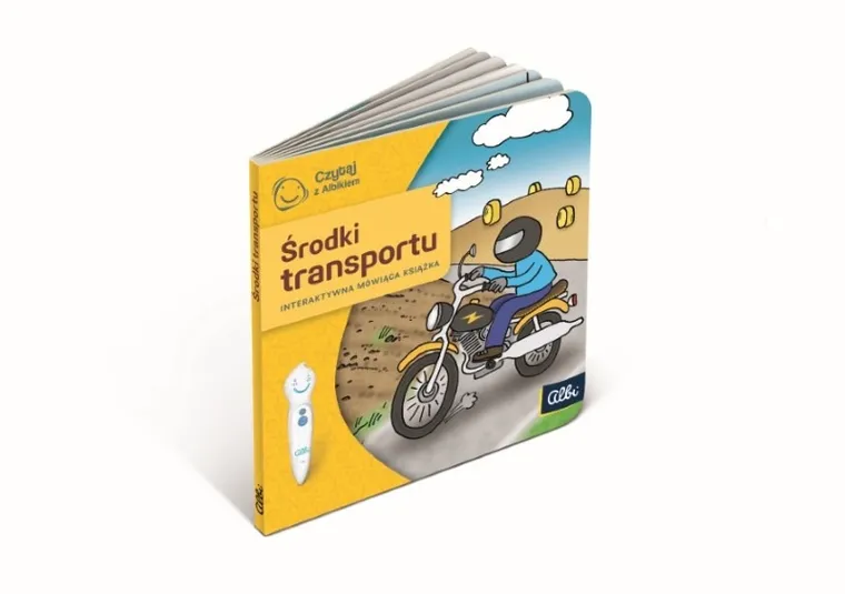 Czytaj z Albikiem. Mini książeczka. Środki transportu