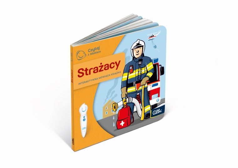 Czytaj z Albikiem. Mini książeczka. Zawody. Strażacy