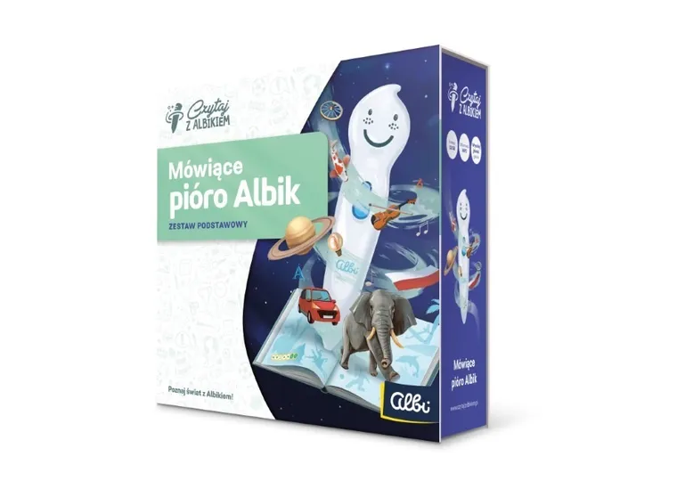 Czytaj z Albikiem. Mówiące pióro Albik 1.0