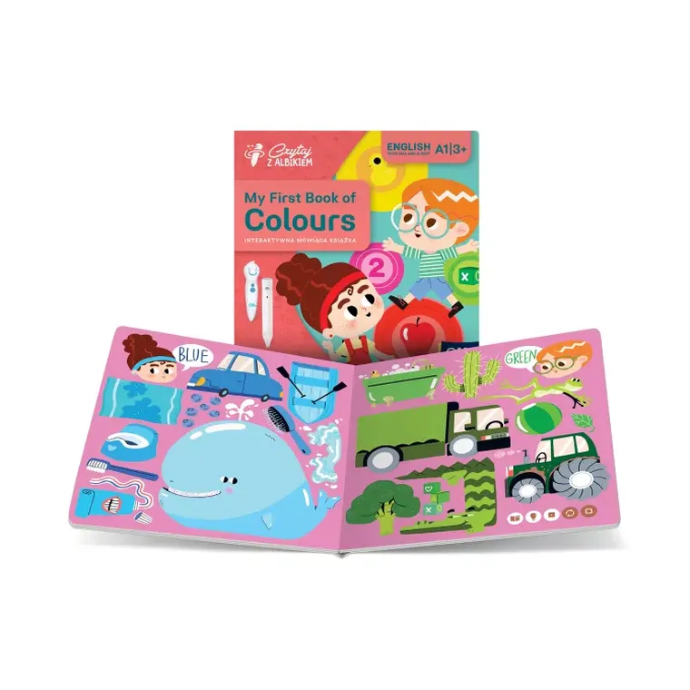 Czytaj z Albikiem. My First Book of Colours