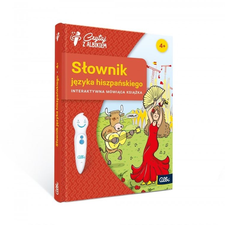 Czytaj z Albikiem. Obrazkowy Słownik języka hiszpańskiego