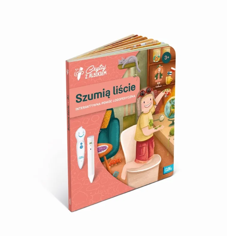Czytaj z Albikiem. Szumią liście. Interaktywna pomoc logopedyczna